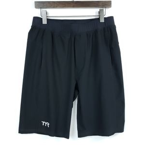 TYR Black Board Athletic Swim Shorts #F
